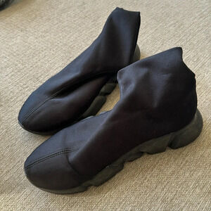 Italian made lug sole sock style chunky slip on shoe size Italian 30 or US 8